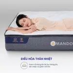 Nệm Amando Elite Original túi độc lập 23cm, tiêu chuẩn khách sạn 5 sao, chất liệu cao cấp, thoáng khí, kháng khuẩn, nâng đỡ cơ thể, mang đến giấc ngủ sang trọng, bền bỉ, phù hợp khí hậu Việt Nam.