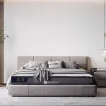 Nệm Amando Elite Original túi độc lập 23cm, tiêu chuẩn khách sạn 5 sao, chất liệu cao cấp, thoáng khí, kháng khuẩn, nâng đỡ cơ thể, mang đến giấc ngủ sang trọng, bền bỉ, phù hợp khí hậu Việt Nam.