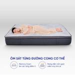 Nệm lò xo Amando Elite Grand, thiết kế sang trọng, lớp memory foam copper, kháng khuẩn, điều hòa nhiệt độ, đàn hồi cao, bảo hành 10 năm, phù hợp mọi mùa, nâng niu cơ thể và cải thiện giấc ngủ.