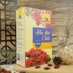 Nho Khô Đỏ Nguyên Cuống Smile Nuts nhập khẩu Chile, hộp 500g, 100% không thêm đường, tiện lợi ăn vặt lành mạnh – giúp tăng năng lượng, tốt cho tiêu hóa và sức khỏe tim mạch, món quà sang trọng dành cho gia đình & bạn bè