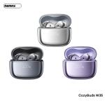 Tai Nghe Bluetooth Remax Cozybuds W35, âm thanh nổi toàn cảnh 360°, kết nối Bluetooth 5.4 ổn định, thiết kế chữ U thoải mái, màn hình hiển thị kỹ thuật số, pin bền lâu, trải nghiệm nghe nhạc đỉnh cao cho mọi đối tượng