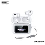 Tai nghe Bluetooth Remax Cozypods W30N LCD, công nghệ JL7003D8, chất liệu ABS + PC, Bluetooth 5.4, phạm vi truyền 10m, âm thanh trung thực, sản phẩm viral, lựa chọn tuyệt vời cho người yêu nhạc và công nghệ