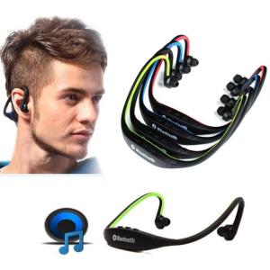 Tai Nghe Bluetooth Thể Thao S9 S19C, thiết kế đeo ngược độc đáo, chất liệu nhựa cao cấp, viền đen đỏ xanh, trọng lượng nhẹ 96g, kích thước 18.5x18cm, âm thanh mạnh mẽ, phù hợp tập luyện thể thao, chạy bộ, học tập và giải trí