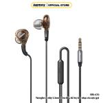 Tai Nghe Có Dây Remax RM-670i Cổng Lightning, Âm Thanh HIFI Sống Động, Thiết Kế Công Thái Học, Dây TPE Bền Bỉ, Micro Nhạy, Tương Thích iPhone 6 Đến iPhone 14 Pro Max, Giải Pháp Nghe Nhạc Hoàn Hảo Cho Người Dùng Trẻ