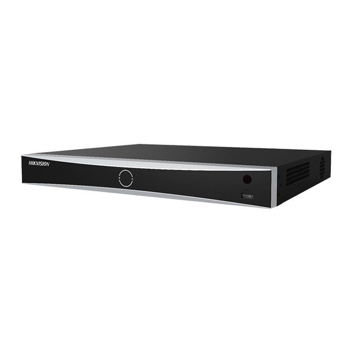 Thiết Bị An Ninh Hikvision DS-7608NXI-K2 8 Kênh AcuSense NVR PoE, AI Phát Hiện Xâm Nhập Người Xe Chính Xác 95%, Lưu Trữ 16TB SATA Độ Bền Vượt Trội, Hỗ Trợ 4K Ultra HD Với Nén H.265 Tiết Kiệm, 8 Cổng PoE Tích Hợp Plug Play