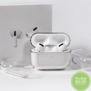 Túi Đựng Tai Nghe AirPods Pro 2 Trong Suốt, chất liệu TPU cao cấp, bảo vệ hộp sạc chống trầy xước, kích thước 64x54x25mm, thiết kế ngang ngắn gọn nhẹ, màu trong suốt sang trọng, tiện lợi mang theo mọi lúc mọi nơi