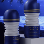 Cốc thủ dâm TENGA Premium Rolling Head CUP chính hãng, thiết kế đầu lăn linh hoạt, kết cấu bên trong tạo cảm giác khác biệt, gel bôi trơn tích hợp, không rung, không cần pin, dành cho nam giới trưởng thành