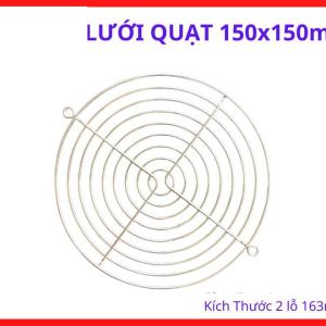 Lưới Bảo Vệ Quạt 150mm, Linh Kiện Kim Loại Chuyên Dụng Giúp Nâng Cao Độ An Toàn Và Kéo Dài Tuổi Thọ Quạt Giải Nhiệt, linh kiện máy hàn.