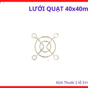 Lưới Bảo Vệ Quạt 40mm, Linh Kiện Kim Loại Chuyên Dụng Giúp Nâng Cao Độ An Toàn Và Độ Bền Cho Quạt Làm Mát Thiết Bị, linh kiện máy hàn.