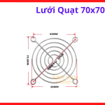 Lưới Quạt Máy Hàn Inverter 70x70mm, Khung Chắn Quạt Làm Mát Dùng Cho Thiết Bị Điện Công Nghiệp, kho linh kiện máy hàn.