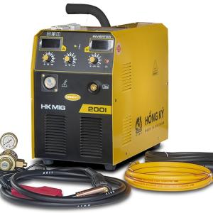 Máy Hàn MIG Hồng Ký HK MIG 200I Inverter 200A 1 Pha, Hàn Dây 0.8-1.0mm Mối Đẹp, Tiết Kiệm Điện 50-60%, Bền 20-22kg, Hoàn Hảo Nhà Xưởng Cơ Khí Nhỏ
