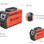 Máy Hàn Que Sasuke ZX7 200N Điện Tử 200A Cao Cấp, Bảo Vệ Quá Tải Tự Động, Siêu Nhẹ 2.5kg Dễ Vận Hành, Tiết Kiệm Điện, Lý Tưởng Hàn Đồ Gia Dụng