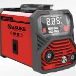 Máy Hàn Sasuke MIG-200I LCD Màn Hình LED MIG Flux Core + Que 220V, Dòng Hàn 20-120A Ổn Định Mạnh Mẽ Hàn Độ Dày Linh Hoạt, Mối Hàn Bóng Đẹp Ngấu Sâu Không Xỉ Trên Sắt Inox Tôn, Công Nghệ Inverter Tiết Kiệm Điện Hiệu Suất Cao