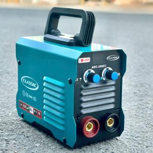 Máy Hàn Điện Tử ARC-200ER Classic 200A Inverter, Bảo Vệ Quá Nhiệt, Màn Hình LED, Nhỏ Gọn 3.8kg, Viral Cho Sửa Chữa Gia Đình Xưởng Nhỏ