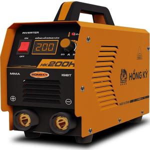 Máy Hàn Que Hồng Ký HK-200H Inverter, Công Suất Mạnh 200A, Hoạt Động Điện Yếu Ổn Định, Tiết Kiệm Điện Cao, Mối Hàn Đẹp Sâu, Chống Giật Bảo Vệ, Trọng Lượng 5.5kg Dễ Vác, Hoàn Hảo Công Trình Xưởng Nhỏ, Độ Bền Từ Hồng Ký!