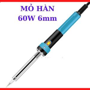 Mỏ Hàn 60W 6mm, Mỏ Hàn Chì Điện 60W Đường Kính 6mm, Dùng Hàn Bo Mạch, Sửa Máy Hàn Điện Tử, Hàn Dây Điện, Hàn Linh Kiện Điện Tử, Công Cụ Hàn Thiếc Cho Kỹ Thuật Viên Và DIY
