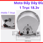 Motor Đẩy Dây Máy Hàn MIG 18.3V Đĩa 1 Trục, Linh Kiện Máy Hàn CO2 Hỗ Trợ Cấp Dây Hàn Mượt Hơn Và Giảm Tình Trạng Kẹt Dây Trong Quá Trình Gia Công Cơ Khí