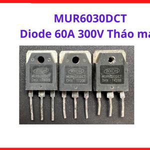 MUR6030DCT Diode Siêu Nhanh Tháo Máy, Chuyên Dùng Trong Máy Hàn, Biến Tần Và Bộ Nguồn Công Suất Lớn, linh kiện máy hàn.