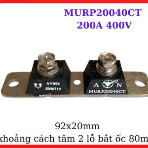 Diode MURP20040CT 200A 400V, Linh Kiện Điện Tử Chuyên Dùng Trong Nguồn Xung, UPS, Bộ Sạc Bình Và Thiết Bị Điều Khiển Công Suất, linh kiện máy hàn.