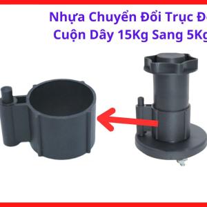 Nhựa Chuyển Đổi Trục Đỡ Cuộn Dây 15Kg Sang 5Kg, Bộ Chuyển Cuộn Dây Máy Hàn MIG Chuyên Dùng, Hỗ Trợ Gắn Cuộn Dây Hàn 5Kg Lên Máy Hàn Công Nghiệp, Hạn Chế Tình Trạng Kẹt Dây Và Rung Cuộn Khi Hàn Liên Tục Trong Nhà Xưởng, kho linh kiện máy hàn.