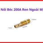 Nối Béc 200A Ren Ngoài Mịn, Khớp Nối Béc Hàn MIG MAG Chuyên Dụng Cho Súng Hàn 200A, Thiết Kế Ren Mịn Giúp Gắn Béc Chắc Hơn, Giảm Lỏng Béc Và Ổn Định Hồ Quang Khi Hàn CO2