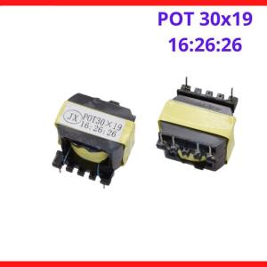 Bộ biến áp POT 30x19 16:26:26, chất liệu đồng dẫn điện tối ưu, chịu nhiệt tốt, độ bền cao, linh kiện thay thế tin cậy, thiết kế chính xác, linh kiện máy hàn.