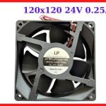 Quạt tản nhiệt hướng trục 120x120x38mm 24V 0.25A công suất thực ổn định, giải pháp kỹ thuật hàng đầu cho việc thay thế linh kiện điện tử hỏng hóc