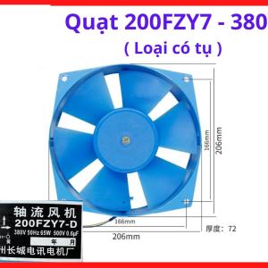 Quạt 380V 200FZY7 chính hãng chuyên dụng, quạt 200FZY7 380V chịu thời tiết tốt, quạt trục công nghiệp tản nhiệt 20cm 380V thiết yếu cho xưởng, đảm bảo vận hành luôn chắc chắn và an toàn tuyệt đối mọi môi trường