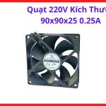 Quạt máy hàn 90mm 220V chính hãng, quạt 220V kích thước 90x90x25 0.25A chịu nhiệt tốt, linh kiện quạt 220V 90mm cao cấp, đảm bảo luồng gió mạnh không suy hao, giải pháp tối ưu cho việc làm mát máy
