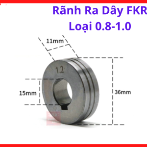 Rãnh Ra Dây FKR 0.8-1.0, Linh Kiện Máy Hàn MIG CO2 Hỗ Trợ Cấp Dây Ổn Định, Giảm Trượt Dây Và Tăng Độ Bền Hệ Đầu Kéo Dây, kho linh kiện máy hàn.