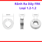 Bánh Ra Dây FRK 1.2- 1.2, Phụ Kiện Máy Hàn MIG CO2 Dùng Cho Bộ Kéo Dây Máy Hàn Inverter Trong Gia Công Cơ Khí Kết Cấu, kho linh kiện máy hàn.
