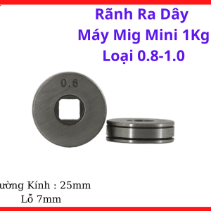 Rãnh Ra Dây MIG Mini Loại 0.8-1.0 Cho Máy 1Kg, Phụ Kiện Máy Hàn CO2 Hỗ Trợ Đầu Cấp Dây Hoạt Động Ổn Định Và Giảm Hao Mòn Dây Hàn, kho linh kiện máy hàn.