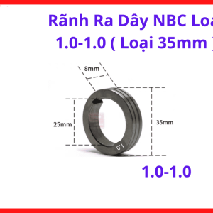 Rãnh Cấp Dây Máy Hàn MIG NBC 1.0mm Loại 35mm, Phụ Kiện Máy Hàn CO2 Giúp Tăng Độ Bám Dây Và Giảm Tình Trạng Kẹt Dây, kho linh kiện máy hàn.