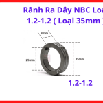 Rãnh Ra Dây NBC 1.2 1.2 Loại 35mm, Bánh Đẩy Dây Máy Hàn MIG CO2 Hỗ Trợ Cấp Dây Hàn 1.2mm Ổn Định Cho Máy Hàn Công Nghiệp