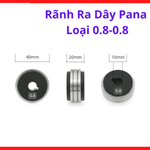 Rãnh Kéo Dây Máy Hàn MIG Pana 0.8 0.8, Linh Kiện Máy Hàn Inverter Dùng Cho Dây Hàn CO2 0.8mm Trong Gia Công Cơ Khí, kho linh kiện máy hàn.
