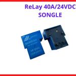 Relay 40A 24VDC Songle, Relay Điện Từ Chịu Tải Lớn, Tiếp Điểm Hợp Kim Bạc, Dùng Cho Motor DC, Bơm Nước, Xe Điện, Máy Hàn Inverter, Nguồn Dự Phòng Và Thiết Bị Công Nghiệp