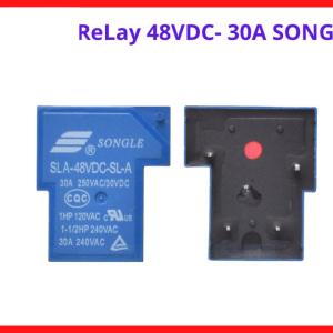 Relay Songle 48VDC 30A Công Suất Cao, Relay Điện Từ 48V Điều Khiển Tải Lớn, Dùng Cho PLC, Tủ Điện Công Nghiệp, Hệ Thống Năng Lượng Mặt Trời Và Tự Động Hóa