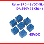 Relay Songle SRD48VDC-SL-A Chính Hãng, Relay 48VDC 10A, Linh Kiện Tự Động Hóa Cho PLC, Tủ Điện Và Bo Mạch Điều Khiển, linh kiện máy hàn.