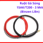 Ruột Gà Súng 15AK T200 3 Mét Binzen Liền, Phụ Kiện Súng Hàn MIG Chuẩn Binzel, Chiều Dài 3 Mét Gọn Nhẹ Dễ Thao Tác, Hỗ Trợ Dẫn Dây Hàn Êm Hơn, Giảm Hao Mòn Dây Hàn Và Tối Ưu Hiệu Suất Làm Việc Trong Xưởng, Kho Linh kiện máy hàn.