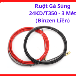 Dây Ruột Gà Hàn MIG 24KD T350 3 Mét Binzen Liền, Linh Kiện Máy Hàn MIG CO2 Hỗ Trợ Cấp Dây Mượt, Giảm Hao Mòn Phụ Kiện Súng Hàn, Dễ Bảo Trì Và Phù Hợp Môi Trường Hàn Liên Tục Trong Xưởng Công Nghiệp, Kho Linh Kiện Máy Hàn.