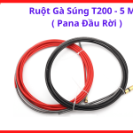 Ruột Gà Súng Hàn CO2 T200 5M, Kiểu Pana Đầu Rời, Dây Dẫn Hướng Hàn MIG Chuyên Dụng, Linh Kiện Máy Hàn Hỗ Trợ Cấp Dây Mượt, Dùng Cho Xưởng Hàn Inox, Sắt Thép, Gia Công Kết Cấu Và Sửa Chữa Cơ Khí, Kho Linh Kiện Máy Hàn.