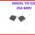 S6025L 25A 600V SCR Thyristor TO220 Cách Ly, Linh Kiện Điều Khiển Công Suất AC, Máy Hàn Điện Tử, Bộ Điều Khiển Nhiệt Độ, Điều Khiển Động Cơ, Chỉnh Lưu Có Điều Khiển, Công Suất Cao