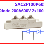 Diode SAC2F100P60S 200A 600V, Module Diode Siêu Nhanh 2x100A, Anode Chung, Chuyên Dùng Máy Hàn Inverter, Nguồn Xung Công Nghiệp, Bộ Chỉnh Lưu Công Suất Cao Và Thiết Bị Tự Động Hóa