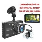 Camera Ô Tô K5 Hikvision 2 Lens, Quay Trước – Sau, Màn Hình Cảm Ứng, G-Sensor Bảo Vệ Video, Kết Nối Wifi, Hỗ Trợ Thẻ 128GB – An Tâm Lái Xe