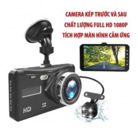 Camera Ô Tô K5 Hikvision 2 Lens, Quay Trước – Sau, Màn Hình Cảm Ứng, G-Sensor Bảo Vệ Video, Kết Nối Wifi, Hỗ Trợ Thẻ 128GB – An Tâm Lái Xe