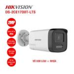 Camera DS-2CE17D0T LTS 2MP, công nghệ Smart Hybrid Light bật đèn trắng + IR 40m, độ nhạy ánh sáng 0.01 Lux, hỗ trợ ống kính 2.8/3.6/6mm, DWDR, vỏ IP67 – giám sát an ninh tối ưu ngày & đêm