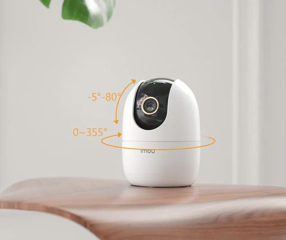 An Ninh Thông Minh 3K, Camera Wifi Imou IPC-A52P Ranger 2 5MP Quay Quét 360°, Nhận Diện Con Người, Báo Động Âm Thanh, Hồng Ngoại 10m – Giám Sát Nhà Cửa Mọi Góc