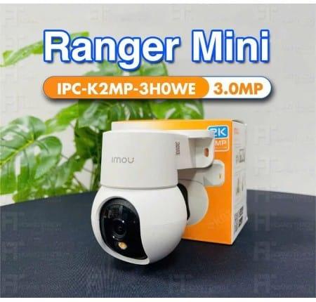 Camera Imou Ranger Mini 3MP, quay ngang 355°, dọc -5° đến 50°, 4 chế độ ánh sáng, AI human detection, cảnh báo bất thường, ONVIF, WiFi 6, lưu trữ 512GB, IP66 – an ninh toàn diện 24/7
