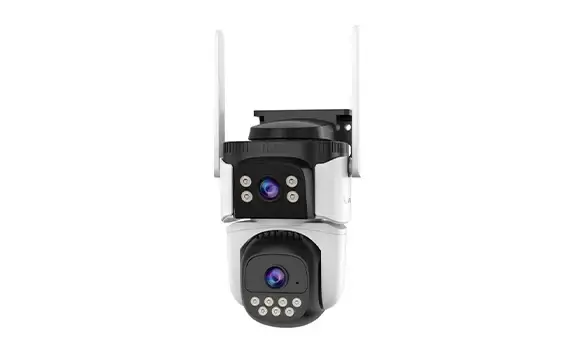 VStarcam CS621DR Camera IP Wifi 2 mắt 5MP / 3MP, ánh sáng kép “full color”, AI human detection, alarm đèn & siren, góc 91°, lưu 256GB, IP66 chống nước – bảo vệ gia đình khỏi góc chết