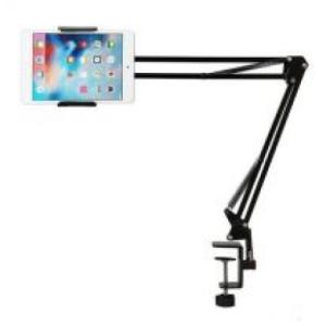 Giá đỡ kẹp đầu giường dành cho điện thoại & iPad – kẹp chắc chắn, xoay linh hoạt